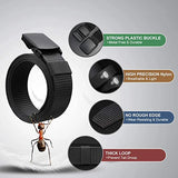 Military Style Nylon Belt with Durable Strong Plastic Buckle