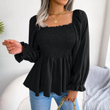 Women's Loose Fit Chiffon Blouse Yellow Pandora