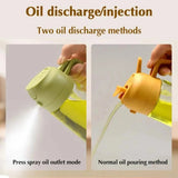 Dual Function Oil Spray & Pour Bottle
