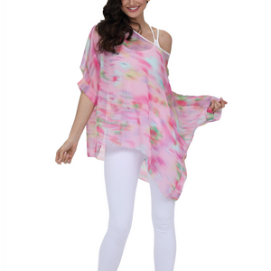 Unicorn Pink Chiffon Top