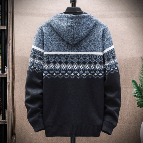 Men's Hooded Zipper Jacket