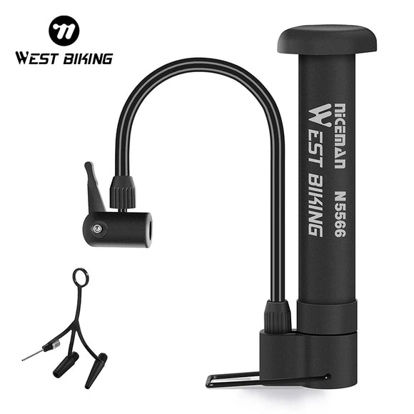 WEST BIKING MTB Bicycle Air Pump 80 PSI