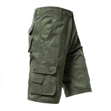 Men's Casual Cargo Shorts with Side Pockets