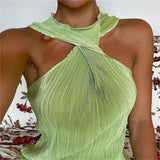 Sexy Off Shoulder Ruched Women Dress Green Dress Silver Sam