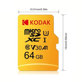 Kodak Micro SDXC Memory Card (Available in 32GB, 64GB, 128GB, 256GB)