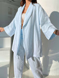 Loose Robe & Pants Set