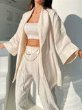 Loose Robe & Pants Set
