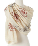 OMSutra Surya  Prayer Shawl Alabaster