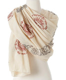 OMSutra Surya  Prayer Shawl Alabaster