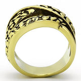 Women's Stainless Steel No Stones Ring
