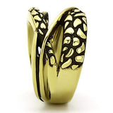 Women's Stainless Steel No Stones Ring