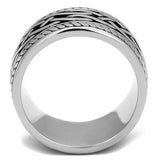 Men's Stainless Steel Epoxy Ring