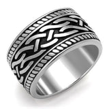 Men's Stainless Steel Epoxy Ring