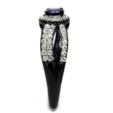 Women's Stainless Steel Cubic Zirconia Ring