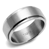 Men's Stainless Steel No Stone Ring Lavender Birch