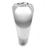 Men's Stainless Steel Epoxy Ring Lavender Birch