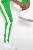 CLASSIC SLIM FIT TRACK PANTS Lime Milo