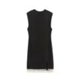 Sleeveless Pearl Knit Short Dress