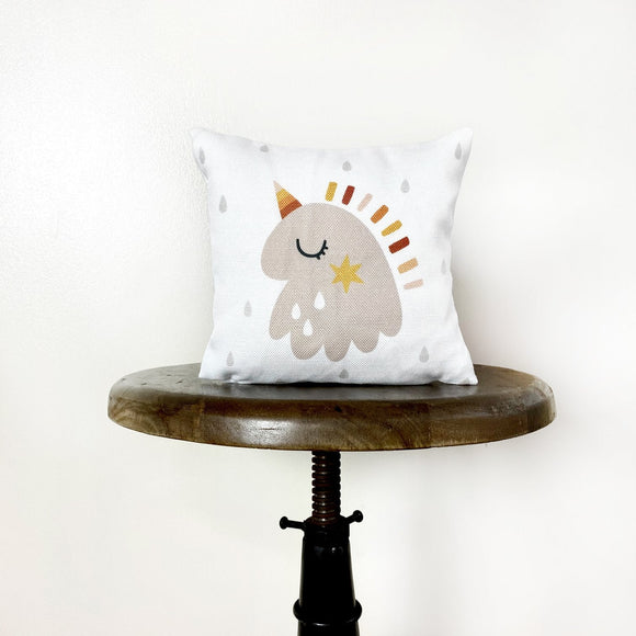 Baby Unicorn | Throw Pillow Cover  | Baby Nursery Decor | Baby Shower
