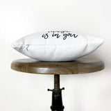 Magic is in You Moon and Stars | Throw Pillow Cover  | Baby Nursery Maroon Abderus