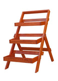 Vifah V1512 Malibu 24" Wide Three-Layer Eucalyptus Outdoor
