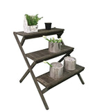 Vifah V1616 Bresa Plant Stand, Grey