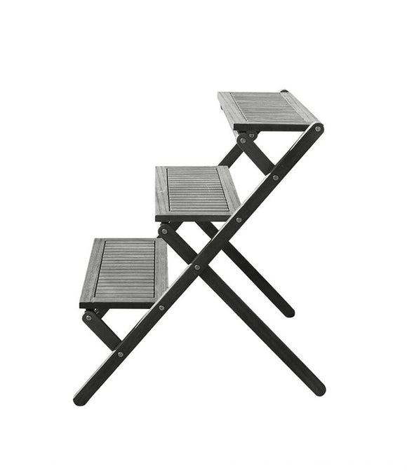 Vifah V1616 Bresa Plant Stand, Grey