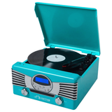 Victor Diner 7-in-1 Turntable Music Center with CD & MP3 Player