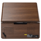 Victor Monument 8-in-1 Wood Music Center with 3-Speed Turntable & Dual