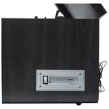 Victor Monument 8-in-1 Wood Music Center with 3-Speed Turntable & Dual