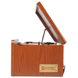 Victor Monument 8-in-1 Wood Music Center with 3-Speed Turntable & Dual