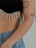 Knitted Tassel Tank Top