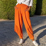 Elastic Waist Loose Fashion Harem Pants