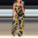 Women Summer Suspender Jumpsuit