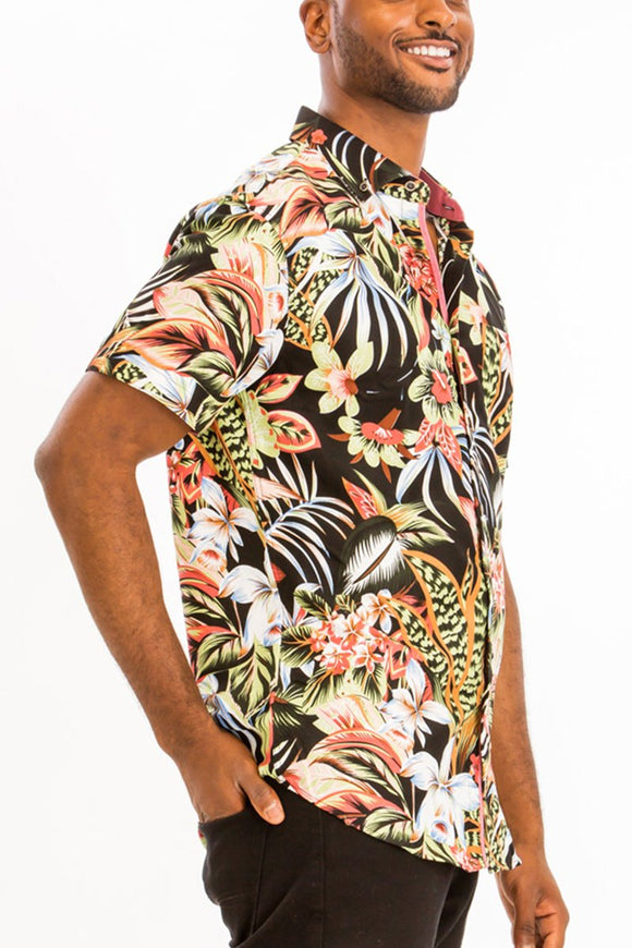 HAWAIIAN BUTTON DOWN SHIRT