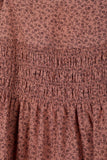 Floral Smocked Skirt