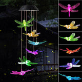 Outdoor Solar Wind Chime Lamp - Choose from 12 Styles
