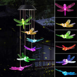 Outdoor Solar Wind Chime Lamp - Choose from 12 Styles