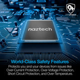 Naztech Alloy Magnetic 15W Wireless Fast Charger Black