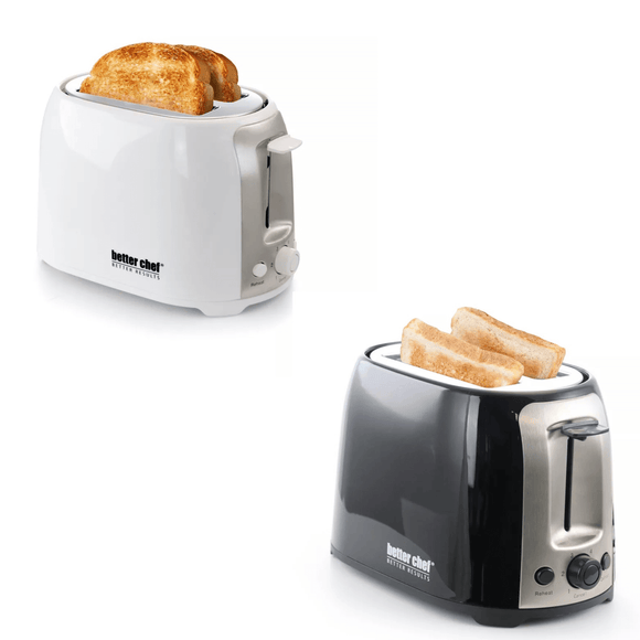 Better Chef Deluxe Cool Touch Wide-Slot 2-Slice Toaster