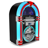Victor Wilshire Bluetooth Jukebox with Multicolor LED Lighting Sky Iapetus