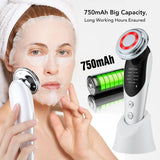 7-in-1 Facial Massager EMS Micro-current Color Light Modes