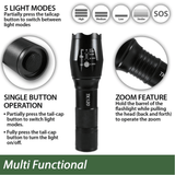 EcoGear FX TK120 Professional LED Flashlight Kit