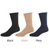 Big Boys & Girls (Unisex) Classic Dress Uniform Ribbed Crew Socks