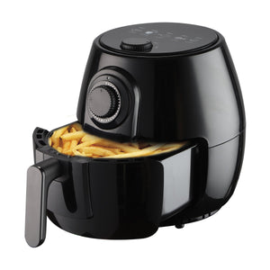 National 4.2 Qt Mechanical Air Fryer with 5 Preset Cooking Functions Sky Iapetus