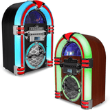 Victor Wilshire Bluetooth Jukebox with Multicolor LED Lighting Sky Iapetus