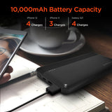 Hypergear 10000mAh 20W PD + USB Power Bank Black
