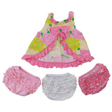 Baby/Toddler Girls Open Back Swing Tank Black Simba