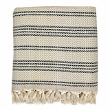 Woven Stripe Turkish Throw Ariel