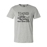 Teacher Shark Doo Doo Doo Doo Your Homework T-shirt